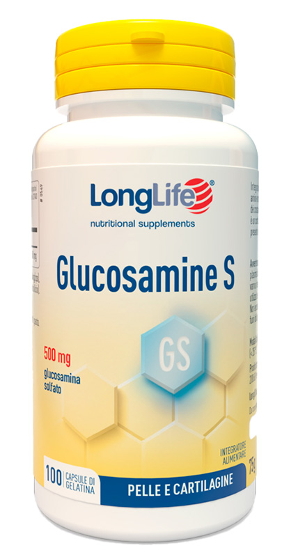 LONGLIFE GLUCOSAMINE S 100 CAPSULE DI GELATINA - FARMAPRIME