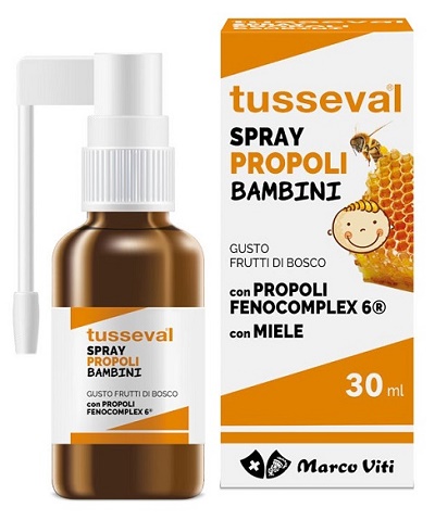 TUSSEVAL GOLA PROPOLI SPRAY PER BAMBINI 30 ML - FARMAPRIME
