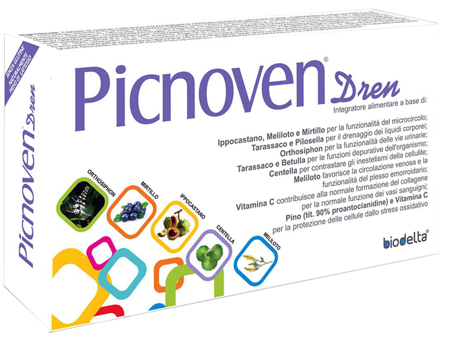 PICNOVEN DREN 50 COMPRESSE 31 G - FARMAPRIME