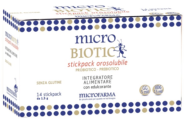 MICROBIOTIC STICK PACK 14 BUSTINE - FARMAPRIME