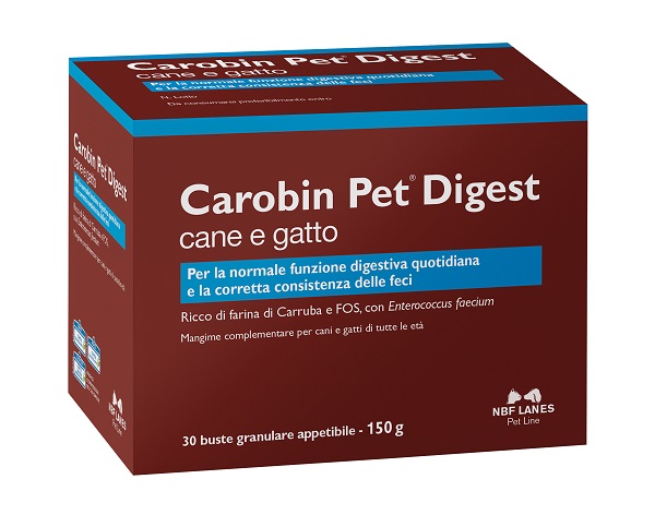 CAROBIN PET DIGEST GRANULARE 30 BUSTE DA 5 G - FARMAPRIME