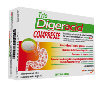 TRIO DIGERACID 24 COMPRESSE - FARMAPRIME