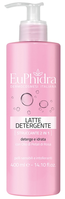 EUPHIDRA LATTE DETERGENTE STRUCCANTE 2IN1 400 ML - FARMAPRIME