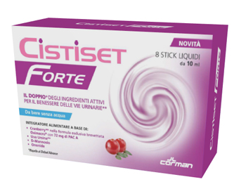 CISTISET FORTE 8 STICK DA 10 ML - FARMAPRIME
