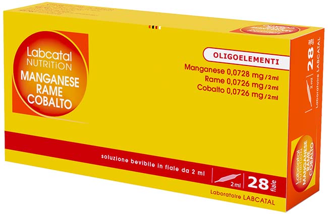 LABCATAL NUTRITION MANGANESE RAME E COBALTO 28 FIALE - FARMAPRIME