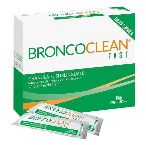 BRONCOCLEAN FAST GRANULATO SUBLINGUALE 24 BUSTINE - FARMAPRIME