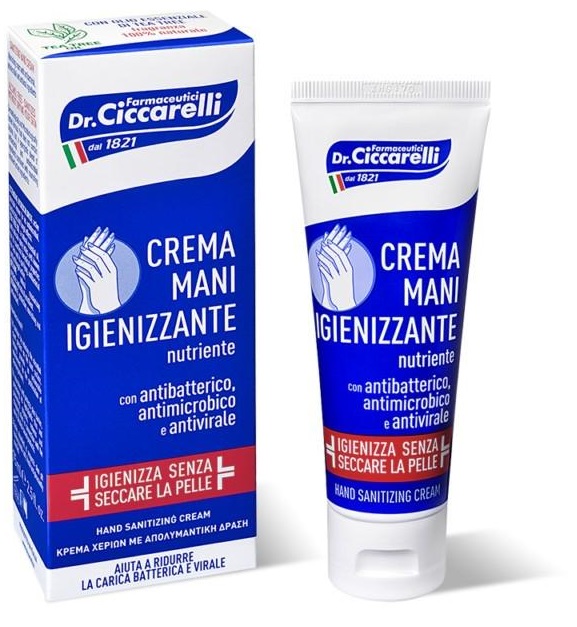 CICCARELLI CREMA MANI IGIENIZZANTE 75 ML - FARMAPRIME