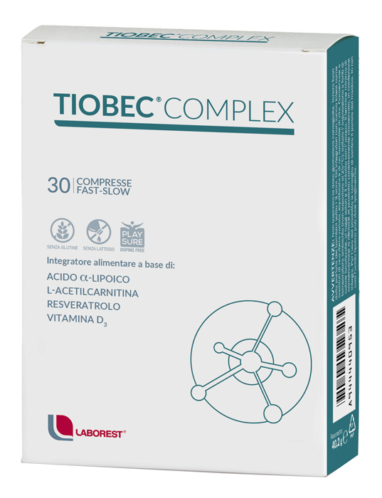 TIOBEC COMPLEX 30 COMPRESSE FAST SLOW - FARMAPRIME