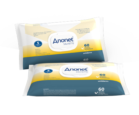 ANONET SALVIETTE 60 PEZZI - FARMAPRIME
