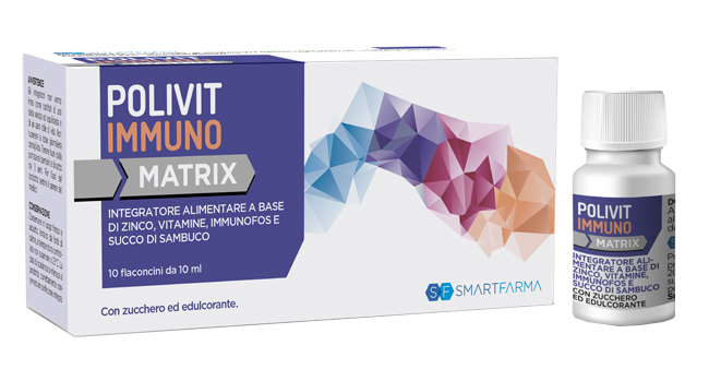 POLIVIT IMMUNO MATRIX 10 FLACONCINI DA 10 ML - FARMAPRIME