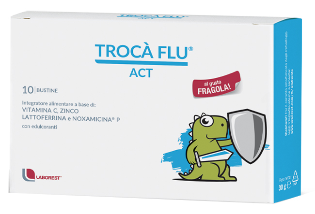 TROCA' FLU ACT 10 BUSTINE - FARMAPRIME
