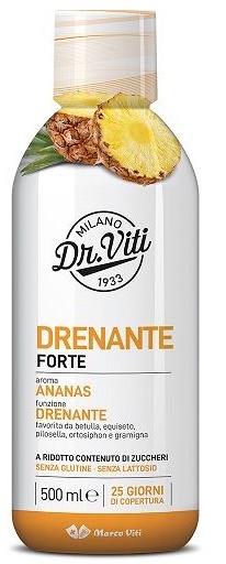 DR VITI DRENANTE FORTE ANANAS 500 ML SENZA ZUCCHERI - FARMAPRIME