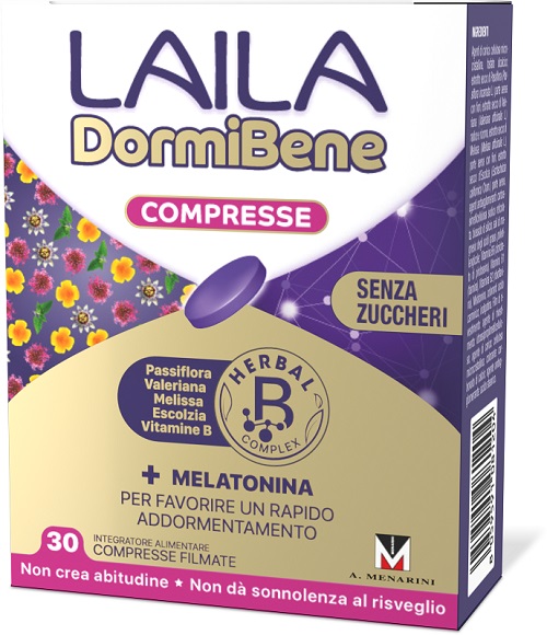 LAILA DORMIBENE 30 COMPRESSE - FARMAPRIME