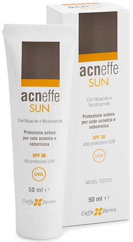 ACNEFFE SUN SPF 30 ALTA PROTEZIONE UVB PER CUTE ACNEICA E SEBORROICA 50 ML - FARMAPRIME
