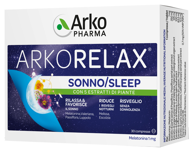ARKORELAX SONNO 30 COMPRESSE - FARMAPRIME