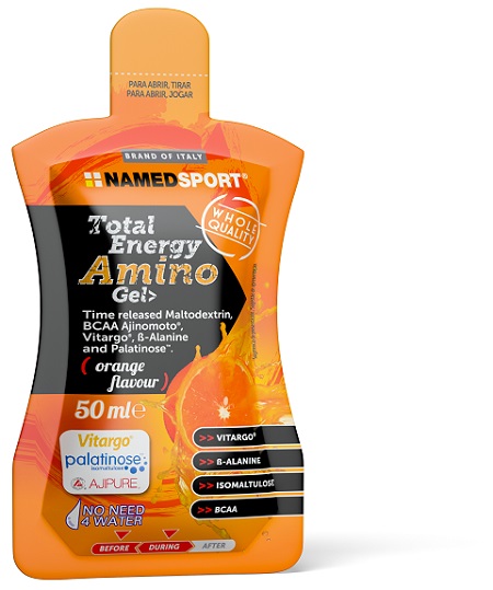 TOTAL ENERGY AMINO GEL ORANGE FLAVOUR 50 ML - FARMAPRIME
