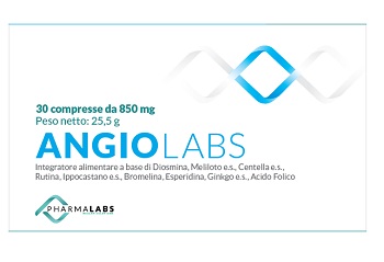 Pharma Labs Angiolabs Integratore Alimentare 30 Compresse  - FARMAPRIME
