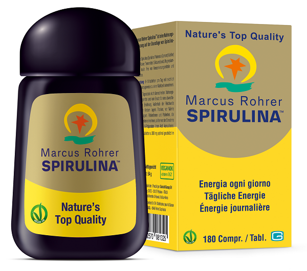 SPIRULINA MARCUS ROHRER 180 COMPRESSE - FARMAPRIME