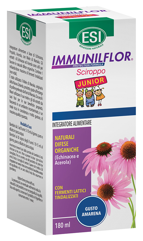 ESI IMMUNILFLOR SCIROPPO JUNIOR 180 ML - FARMAPRIME