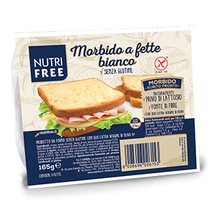 NUTRIFREE MORBIDO A FETTE BIANCO 165 G - FARMAPRIME