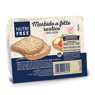 NUTRIFREE MORBIDO A FETTE RUSTICO 165 G - FARMAPRIME