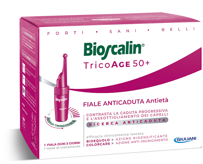 BIOSCALIN TRICOAGE ANTICADUTA ANTIETA' 10 FIALE 3,5 ML - FARMAPRIME