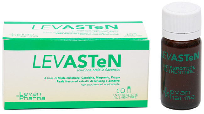 LEVASTEN 10 FLACONCINI DA 10 ML - FARMAPRIME