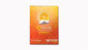 C GUM GUSTO ARANCIA 9 PEZZI - FARMAPRIME