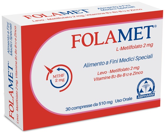 FOLAMET 30 COMPRESSE 500 MG - FARMAPRIME