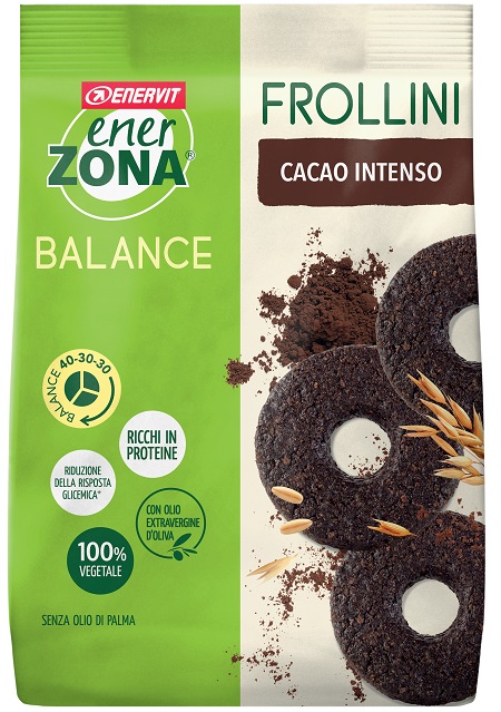 ENERZONA FROLLINI GUSTO FONDENTE INTENSO 250 G - FARMAPRIME
