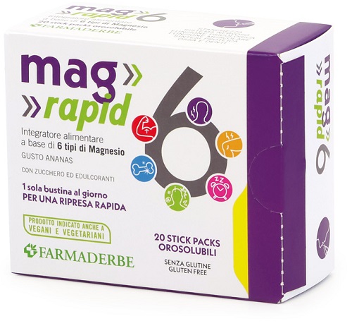 MAG 6 RAPID 20 STICK DA 1,5 G - FARMAPRIME