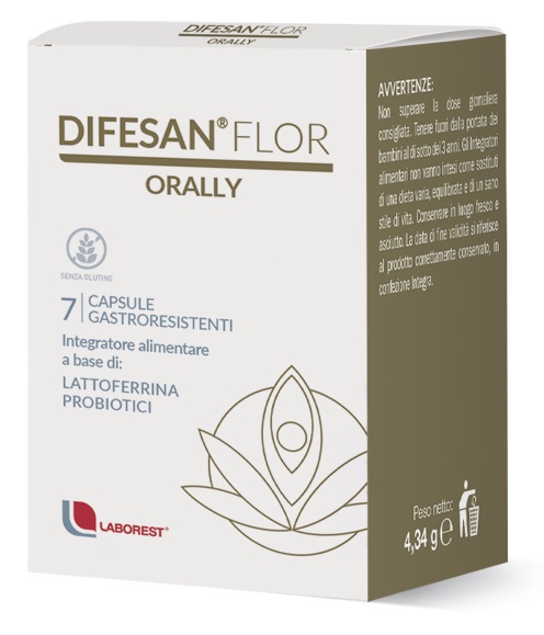 DIFESAN FLOR ORALLY 7 CAPSULE - FARMAPRIME