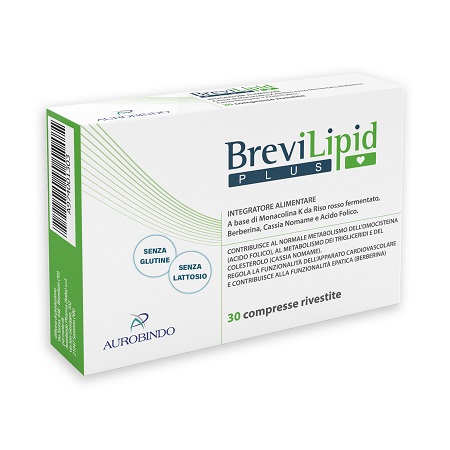 BREVILIPID PLUS 30 COMPRESSE RIVESTITE - FARMAPRIME