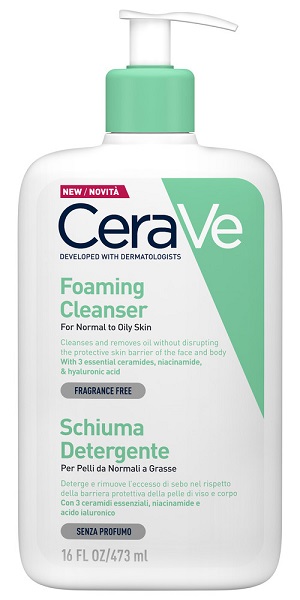 CERAVE SCHIUMA DETERGENTE VISO 473 ML - FARMAPRIME
