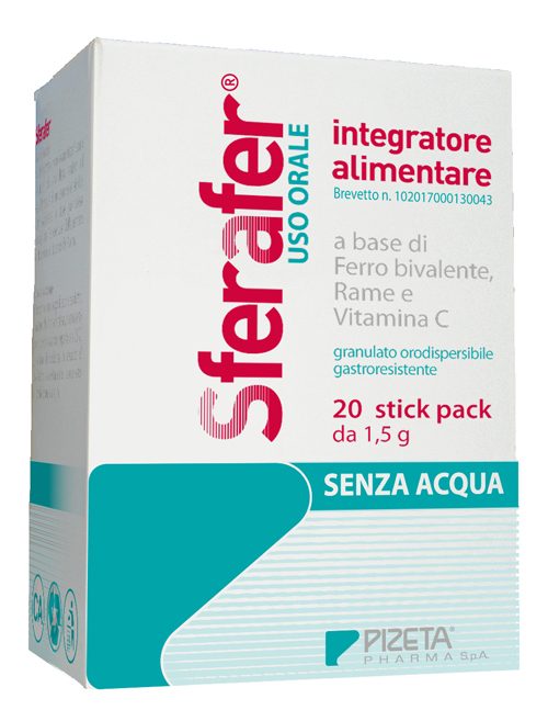 SFERAFER 20 STICK PACK - FARMAPRIME