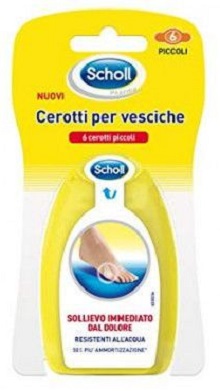 SCHOLL CEROTTI PER VESCICHE PICCOLI 6 PEZZI - FARMAPRIME