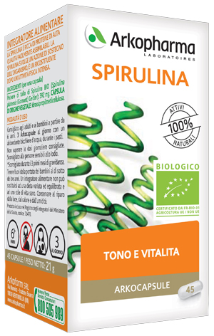 ARKO CAPSULE SPIRULINA BIO 45 CAPSULE - FARMAPRIME