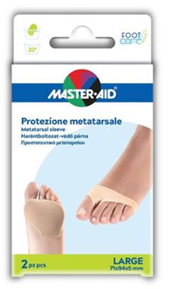 PROTEZIONE IN GEL E TESSUTO MASTER-AID FOOTCARE PER METATARSO LARGE 2 PEZZI G3 - FARMAPRIME