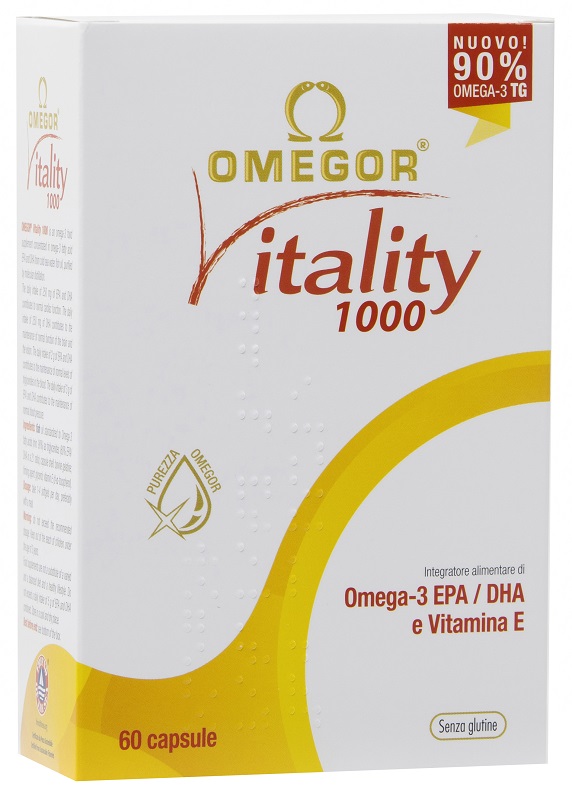OMEGOR VITALITY 1000 60 CAPSULE MOLLI - FARMAPRIME