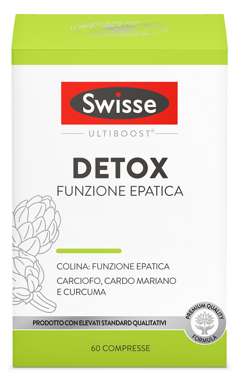 SWISSE DETOX FUNZIONE EPATICA 60 COMPRESSE DA 1085 MG - FARMAPRIME