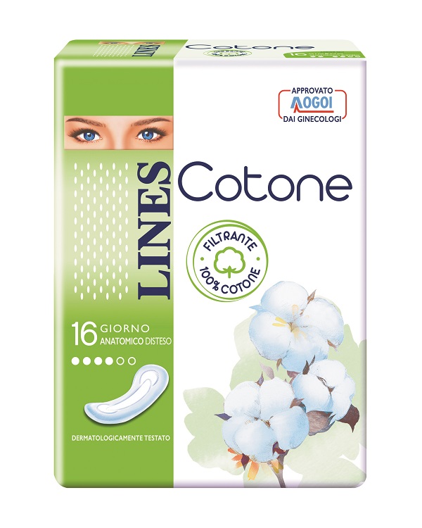 LINES COTONE NON ULTRA ANATOMICI DISTESI 16 PEZZI - FARMAPRIME