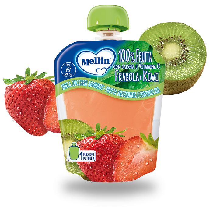 MELLIN POUCH FRAGOLA KIWI 90 G - FARMAPRIME