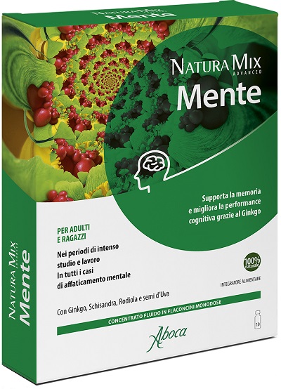NATURA MIX ADVANCED MENTE 10 FLACONCINI - FARMAPRIME