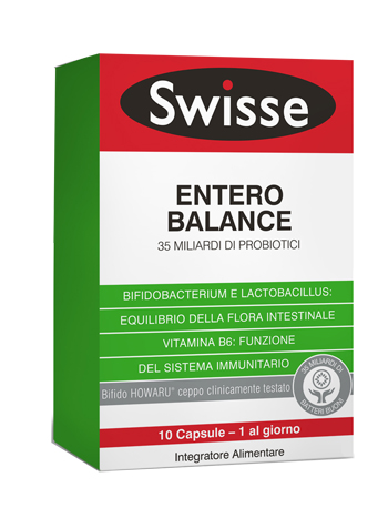 SWISSE ENTERO BALANCE 10 CAPSULE - FARMAPRIME