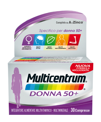 MULTICENTRUM DONNA 50+ 60 COMPRESSE - FARMAPRIME
