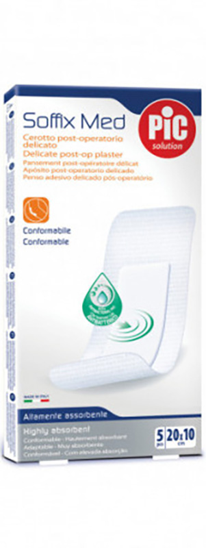 CEROTTO IN STRISCE PIC SOFFIX MED 20X10 S - FARMAPRIME