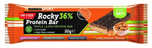 ROCKY 36% PROTEIN BAR SALTY PEANUTS BARRETTA 50 G - FARMAPRIME