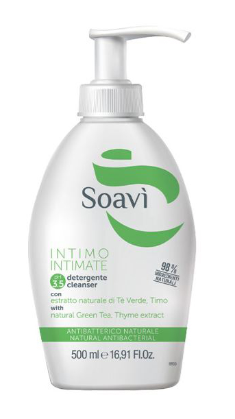 SOAVI INTIMO ANTIBATTERICO PH3,5 FLACONE CON DISPENSER 500 ML - FARMAPRIME
