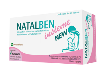 NATALBEN INSIEME NEW 60 CAPSULE - FARMAPRIME