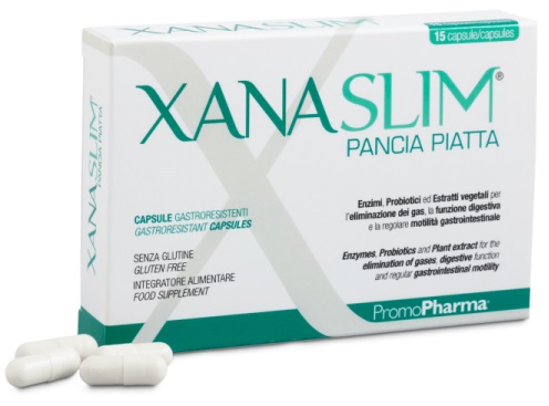 XANASLIM PANCIA PIATTA 15 CAPSULE GASTRORESISTENTI - FARMAPRIME